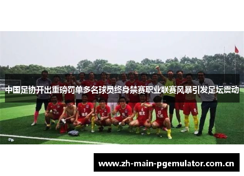 中国足协开出重磅罚单多名球员终身禁赛职业联赛风暴引发足坛震动 中国足协开出重磅罚单多名球员终身禁赛职业联赛风暴引发足坛震动